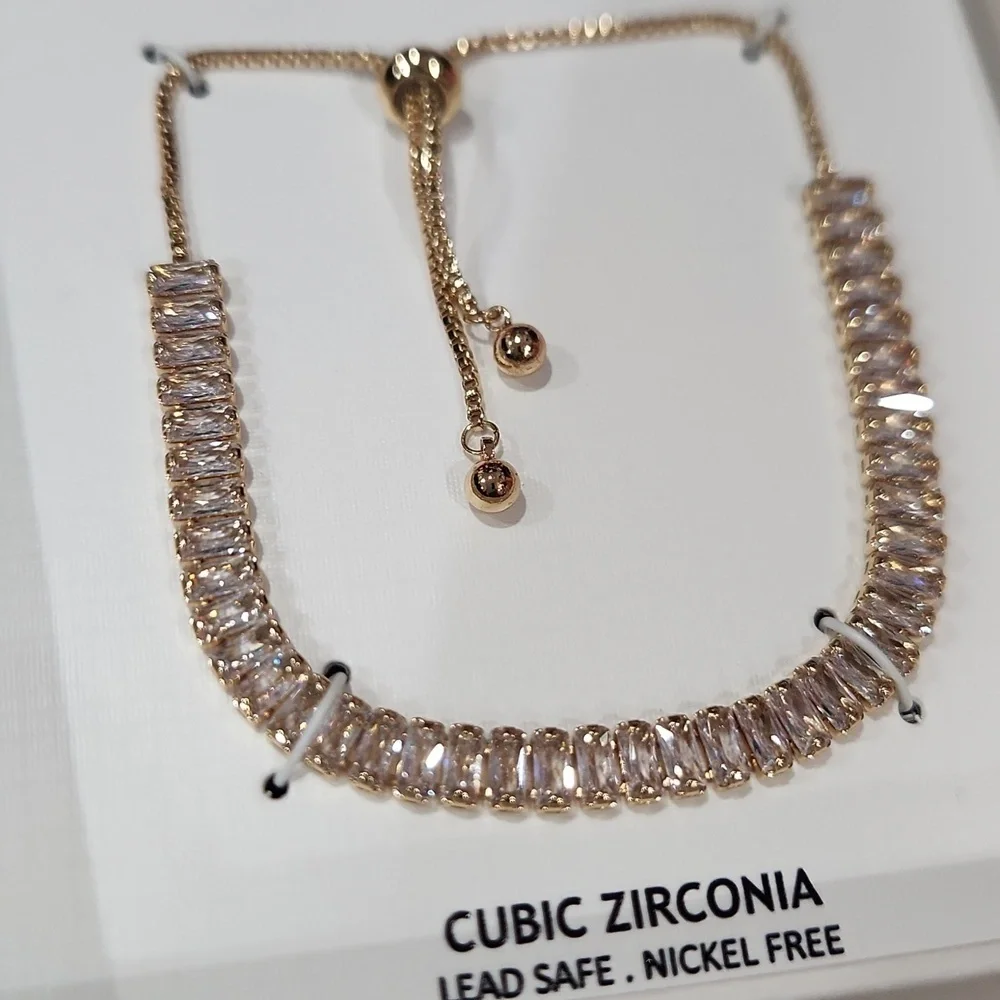 💛▪️House of Harlow▪️ 1960 Cubic Zirconia  Rhinestone Bracelet
